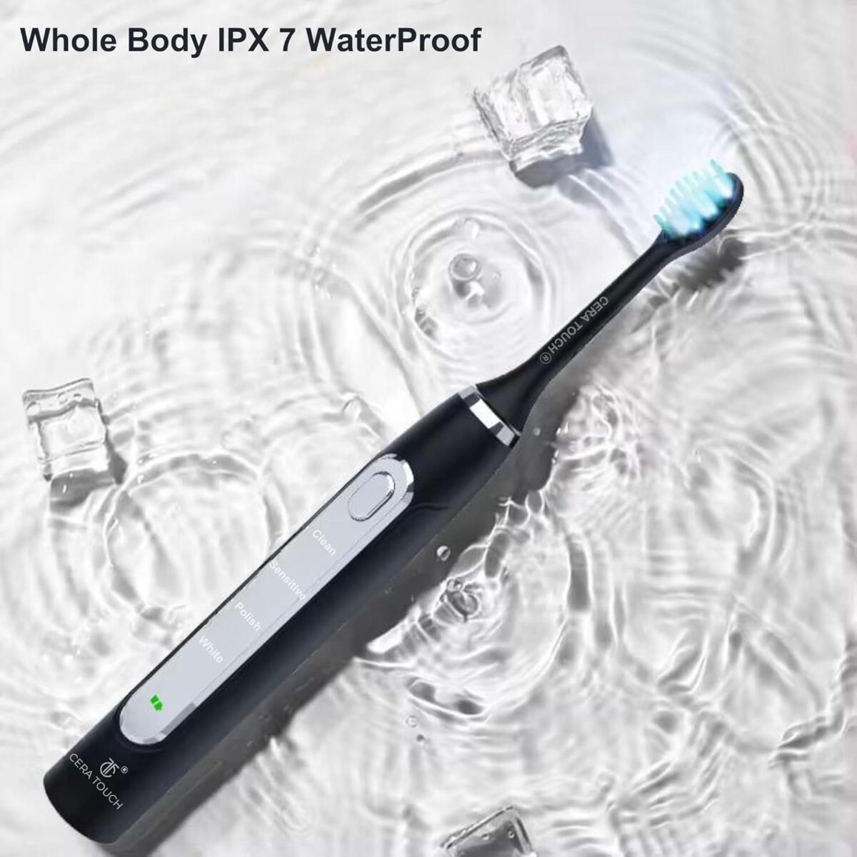 Cera Touch LED Electric Toothbrush Head – Compatible with Cera Touch LED Toothbrush, Pack of 4 Replacement Heads for Deep Clean & Effective Whitening. - Image 3