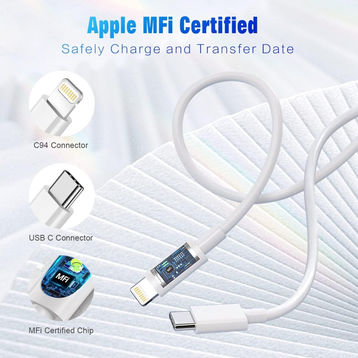 Apple USB C to Lightning Cable - Image 3