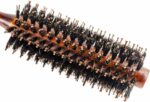 Cera Touch Hair Curler and Styling Wooden Brush – Heat-Resistant Round Brush for Blow Drying, Curling & Smoothing, Perfect Hair Curler Tool. - Image 3